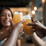 Lexington Brews Craft Beer: group of people cheersing with beer